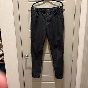 a.n.a.‎ High Rise Skinny Jeans Black Women’s Size 16 Stretch